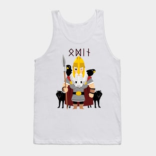 Odin in Runes Tank Top